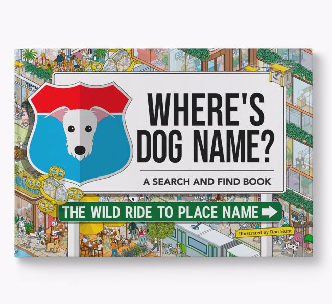 Personalised Dog Book - Where's Your Dog - Wild Ride